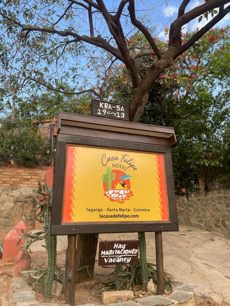 Hostal La Casa De Felipe Taganga Ngoại thất bức ảnh