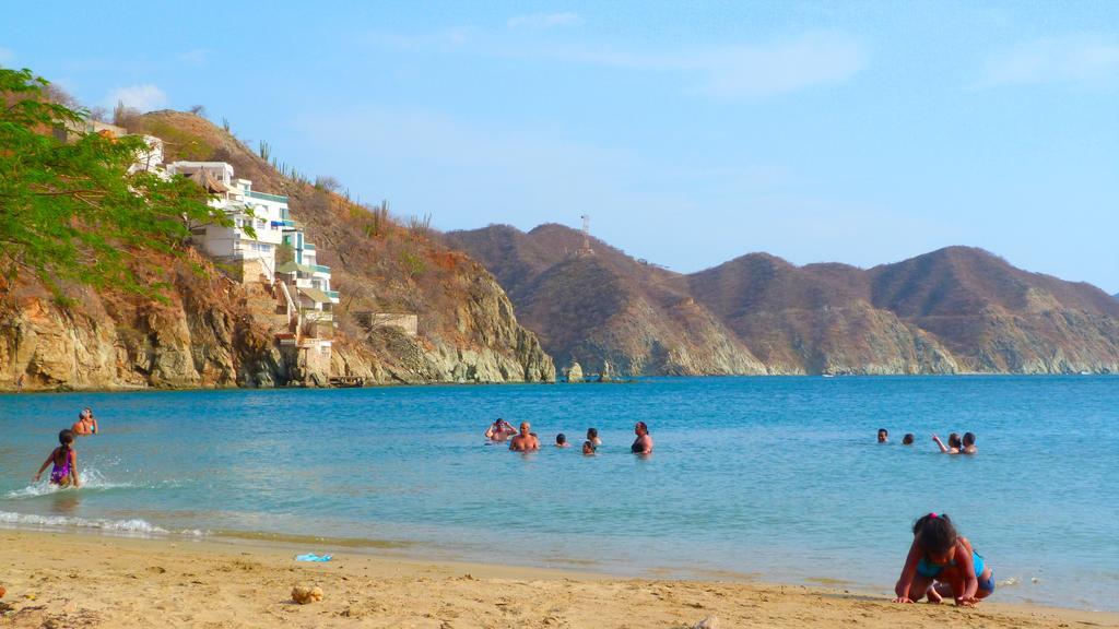 Hostal La Casa De Felipe Taganga Ngoại thất bức ảnh